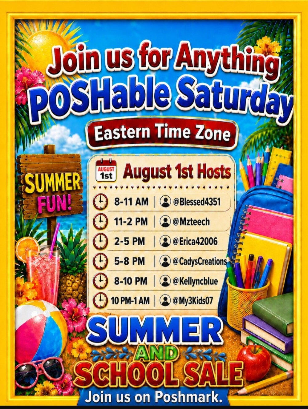 Anything POSHable Train Share Show!!!!